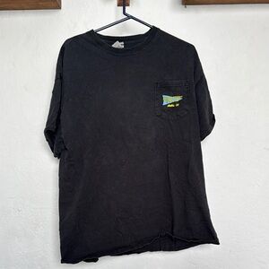 Broad Street Oyster Black Short Sleeve Tee